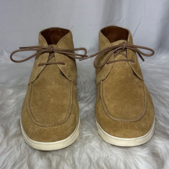 Zara Man‎ Tan-Brown Split Suede Chukka Boots Sz 42 main image 6